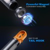 ADDplus Magnetic Flashlight Rechargeable,2000LM 5000mAh Flashlights High Lumens with 9