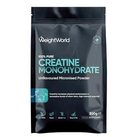Creatine Monohydrate Powder 300g - 100 Servings - Pure Micronised Creatine Powder - 3+ Months Supply - Unflavoured, Vegan-Friendly, & Easy to Mix - Scoop Included - for Both Men & Women