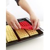Lekue Silicone Waffle Mold, Model #, Red, Set of 2