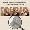 2Pcs PU Leather Handle Wrap, Soft Handle Grip Protector