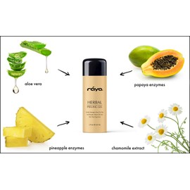 RAYA Herbal Facial Peeling Gel (110) |Gentle and gentle exfoliator for oily skin Helps minimize pores and brighten complexion / RAYA 허브 페이셜 필링 젤 (110) | 지성 피부를 위한 부드럽고 부드러운 각질 제거제 모공을 최소화하고 안색을 밝게 하는 데 도움
