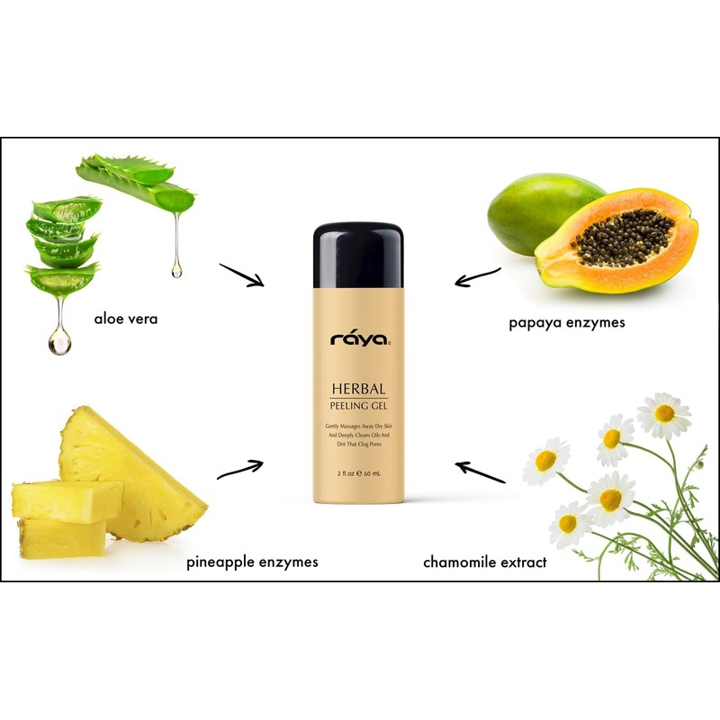 RAYA Herbal Facial Peeling Gel (110) |Gentle and gentle exfoliator
