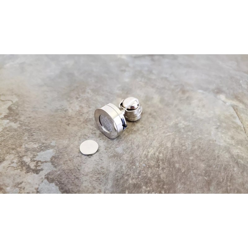 Miniature Lighting Co Dollhouse LED Spot Ceiling Light Silver Adjustable