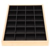 Jewelry Storage Display Trays Multipurpose 24 Grids Jewelry Tray for