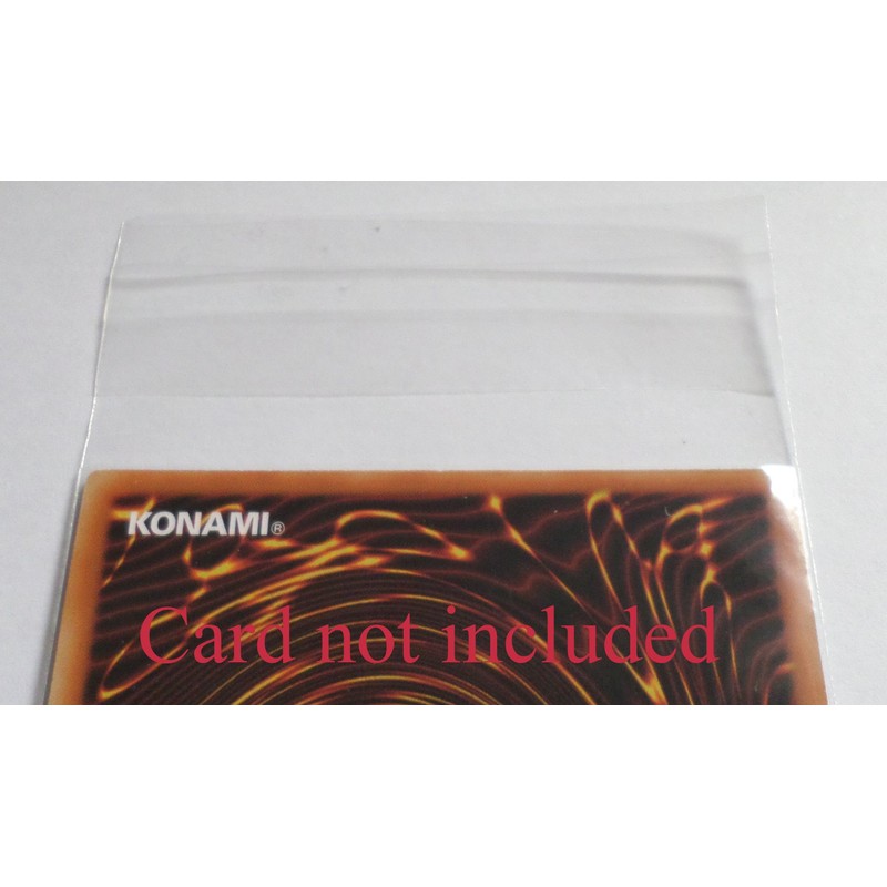 docsmagic.de 1000 Resealable Card Sleeves Small Size 60 x 87
