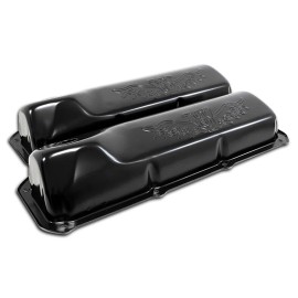 CFR Performance FOR 1969-1982 FORD SMALL BLOCK 351C 351M 400M BOSS 302 STEEL VALVE COVERS BLACK