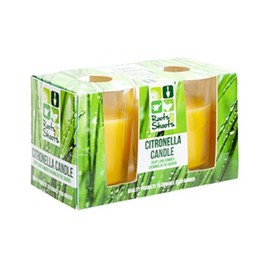 PMS 951033 Glass Jar Citronella Votives | 2pcs. Accessory, Multicolor