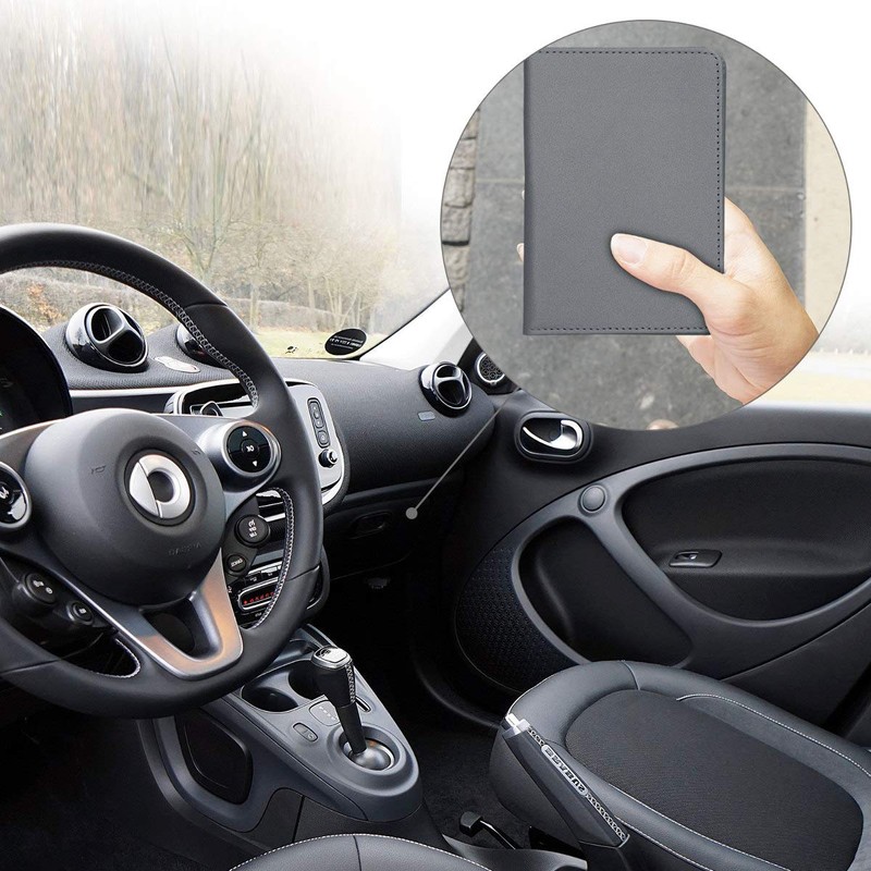 kwmobile Registration and Insurance Holder - Car Document Holder for