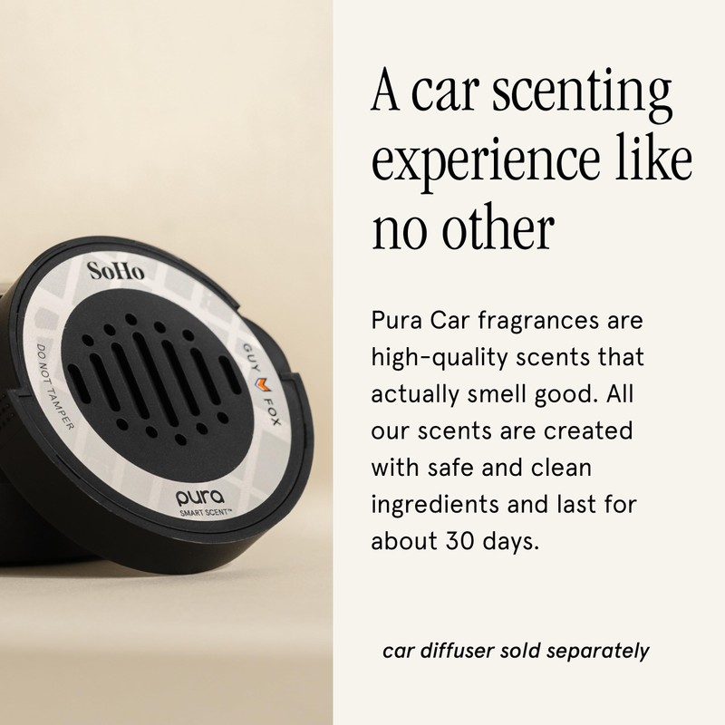 Pura & GUY FOX Car Scent Refill - Fragrance for