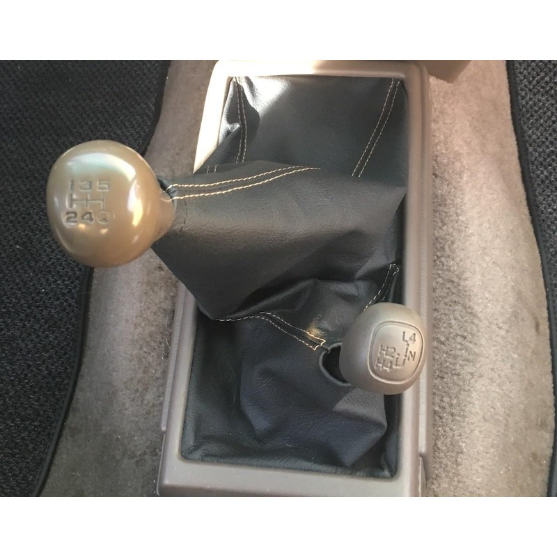 RedlineGoods Gear Stick Gaiter (4WD) Compatible with Tacoma 1995-04 Alcantara