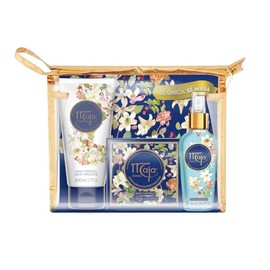 Maja Travel Kit Crema de Manos 80Ml, Mini Body Splash 60Ml y Jabón 100G Maja Aqua Turquesa, Color, 3 Count, Pack Of/Paquete De