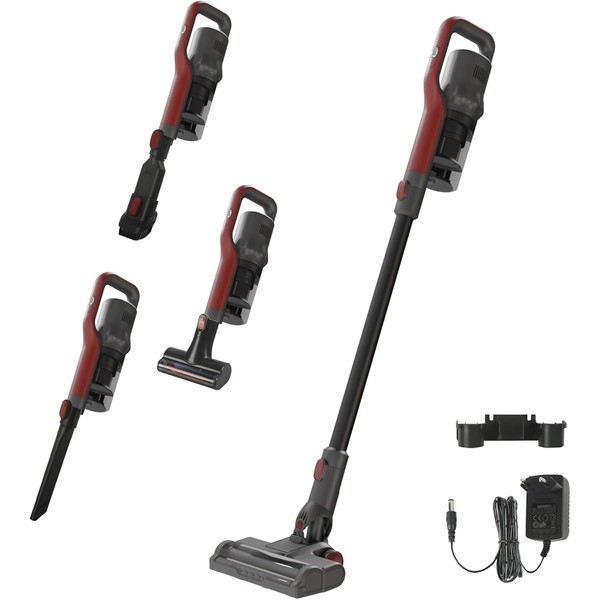 Günter&Hauer Cordless Vacuum Cleaner, 45KPa Stick Vacuum with Powerful Suction,