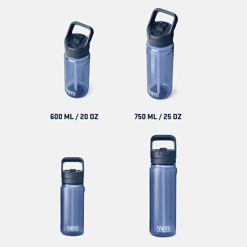 YETI Yonder 750 ml/25 oz Water Bottle with Yonder Straw