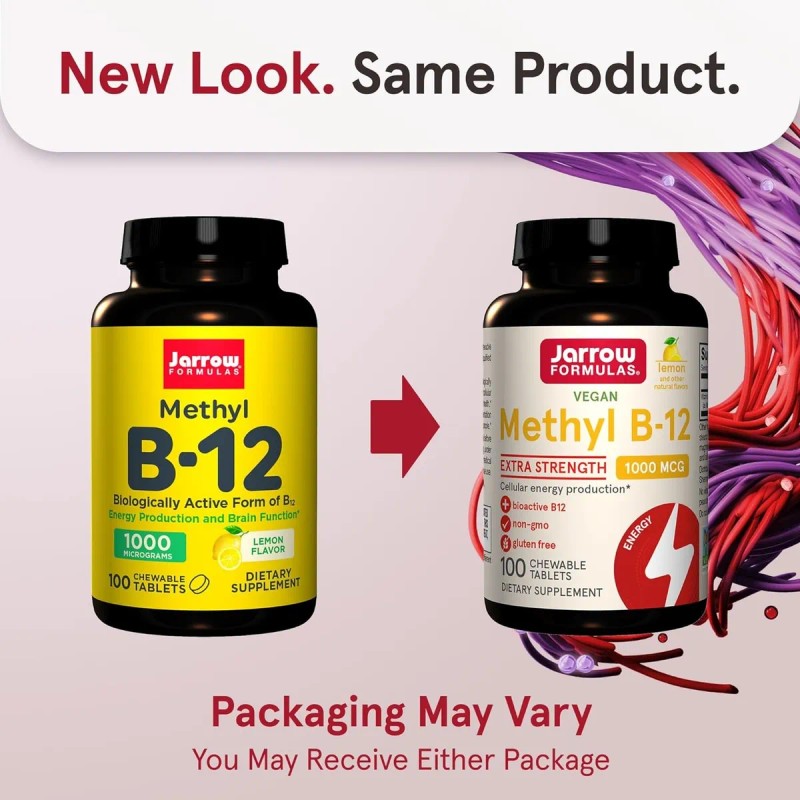 Metilcobalamina Vitamina B12 1000 Mcg 100 Capsulas B26 Limón