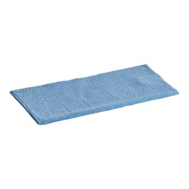 Microfiber Cleaning Cloths, 16 x 16 Inches, Blue, 290 GSM, 12/Case