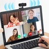 Computer Camera Webcam with Microphone for Video Conference Teacher Live