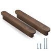 Evionlin 5 in Walnut Wood Kitchen pulls cabinets Handles Furniture