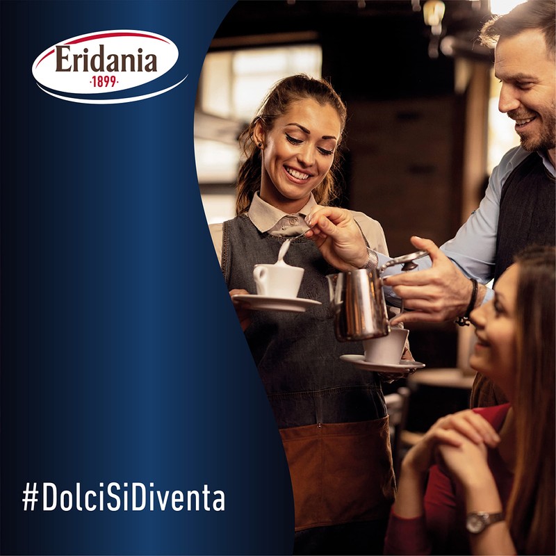Eridania Zero - Dolcificante Zero Calorie, in Bustine, Confezione da