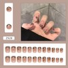Press on Nails Square Short Length Acrylic Glossy Full Cover