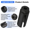 YGCQFH Oxygen Sensor Socket with Side Wire Cutout, Oxygen Sensor