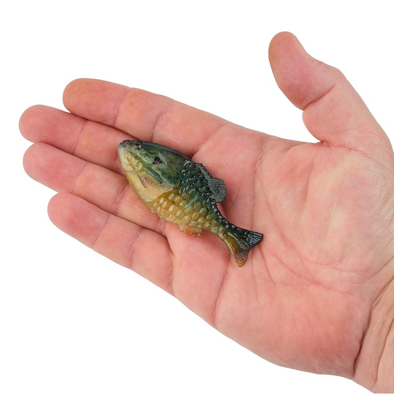 Berkley Powerbait Gilly Fishing Soft Bait, HD Pumpkinseed, 110mm