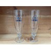 Pair of Unibroue Blanche De Chambly Beer Glasses Made in