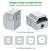 30 Amp Temporary RV Power Outlet with Breaker, Briidea Outdoor