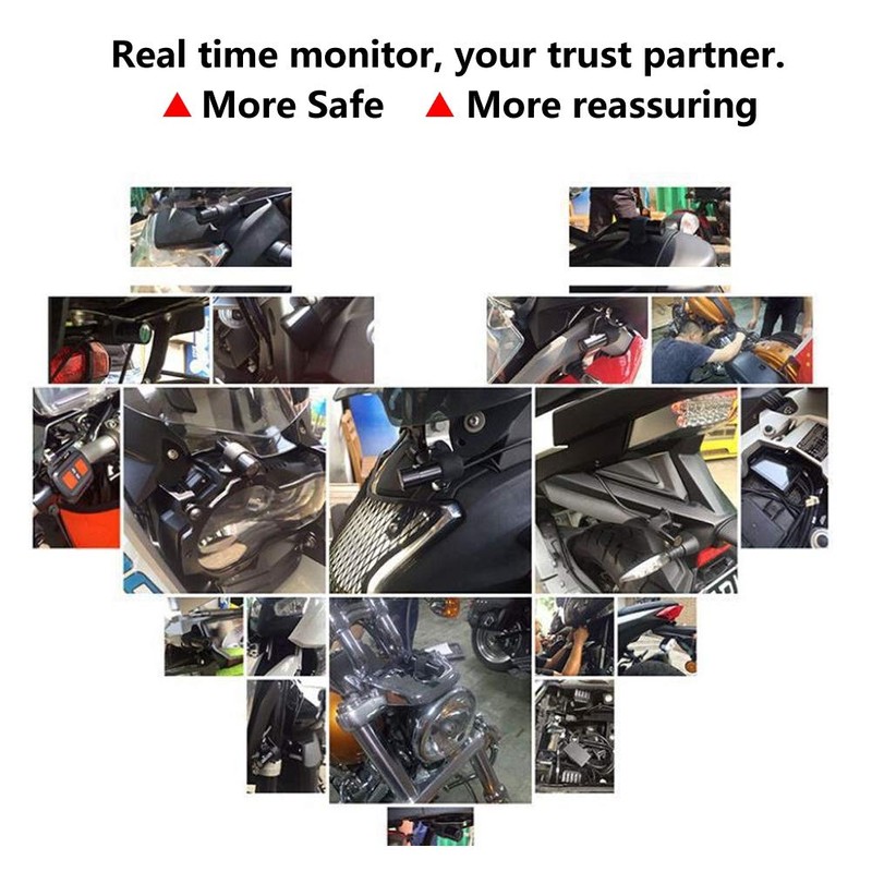 1080P Motorcycle Video Recorder Motorcycle Video Camera Dash Camera Fashion