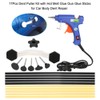 17Pcs Dent Puller Kit with Hot Melt Glue Gun Glue