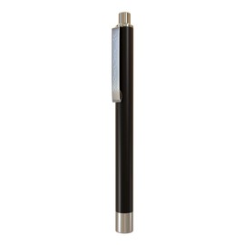 DocCheck Flashing LED Diagnostic Light - Bright LED, Various Colours, Robust Metal Housing, Clip for Firm Hold, Ideal for Doctors and Nurses (Black)