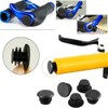 jushion Bicycle Handlebar End Cap, Pack of 15 Bicycle Handlebar