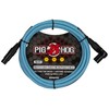 Pig Hog PHMH10DBR Hex Series, 10ft Right Angle Mic Cable,