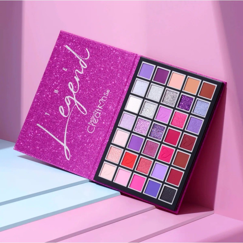 Paleta 35 Sombras Mate Shimmer The Legend Beauty Creations®