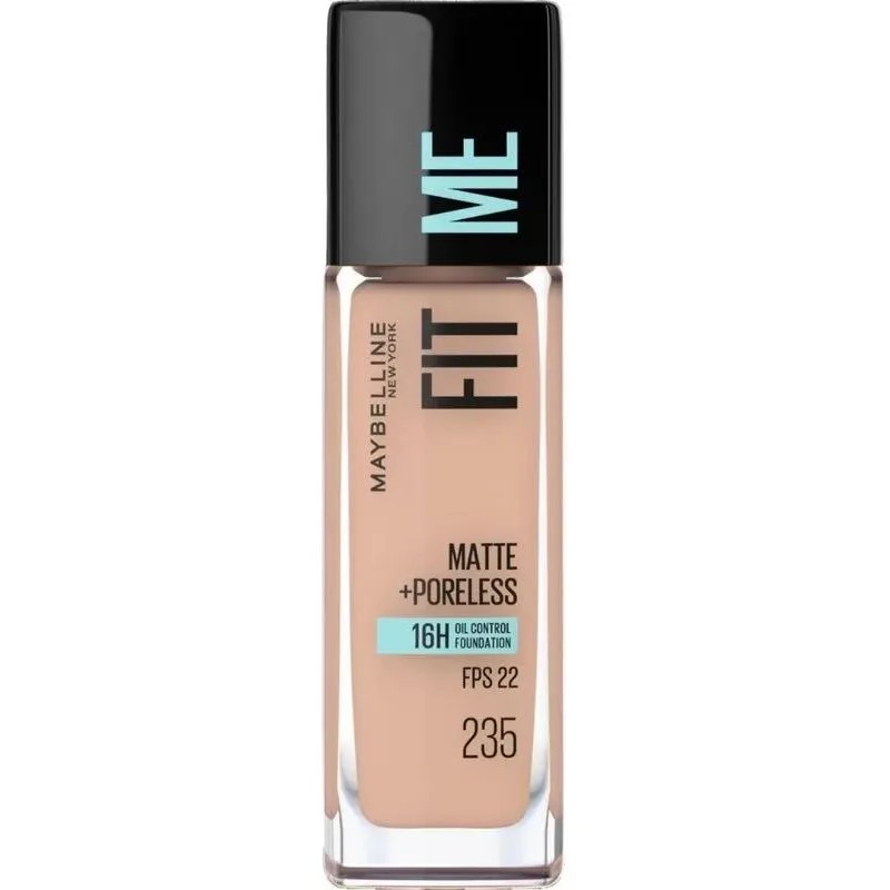 Base Fit Me Matte Poreless 128 Warm Nude Maybelline