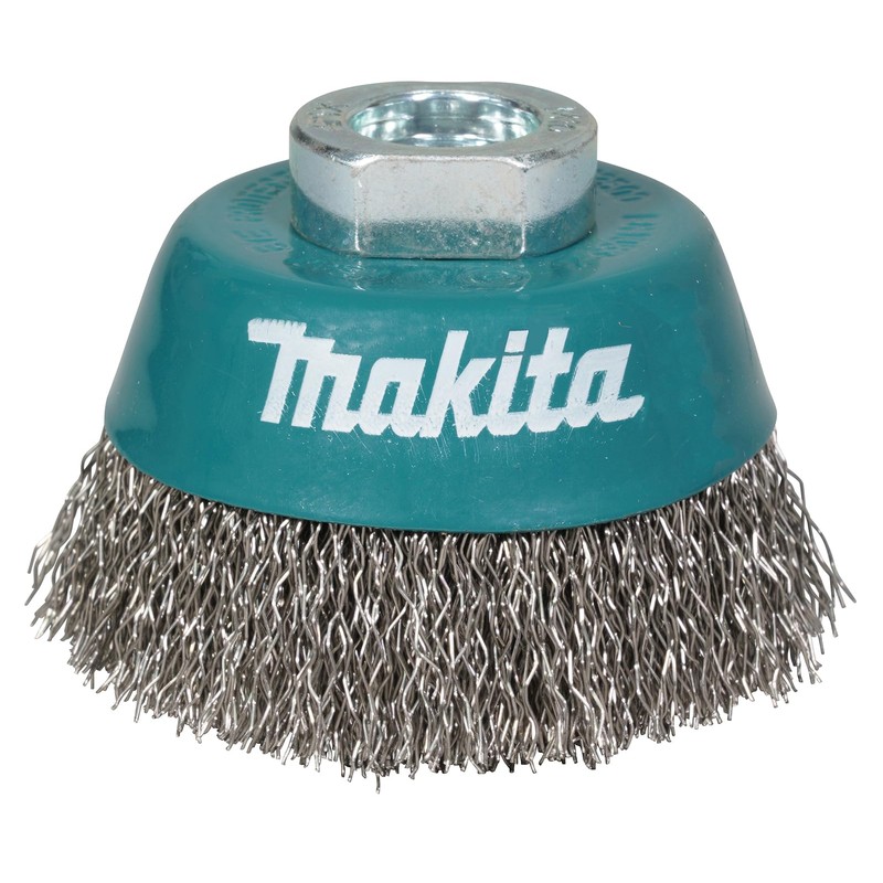Makita D-77425 Cup Wire Brush Crimped 65xM10