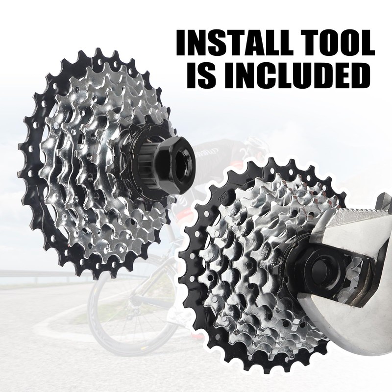 Meghna E-Bike Freewheel 7/8 Gears 11-28 Teeth/11-32 Teeth Screw On