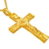 LIFETIME JEWELRY Small Simple Crucifix Necklaces for Men & Women