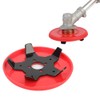5 Teeth Grass Trimmer Cutter Red Brush Cutter Blade Lawn