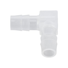 10Pcs Elbow Hose Barb 90 Elbow Hose Barb, Plastic Elbow Hose Barb L Koppling 6mm,Coude 6mm Degree Elbow Adapter Plastic Water Pipe Joint L Shaped Equal Diameter Elbow (8mm)