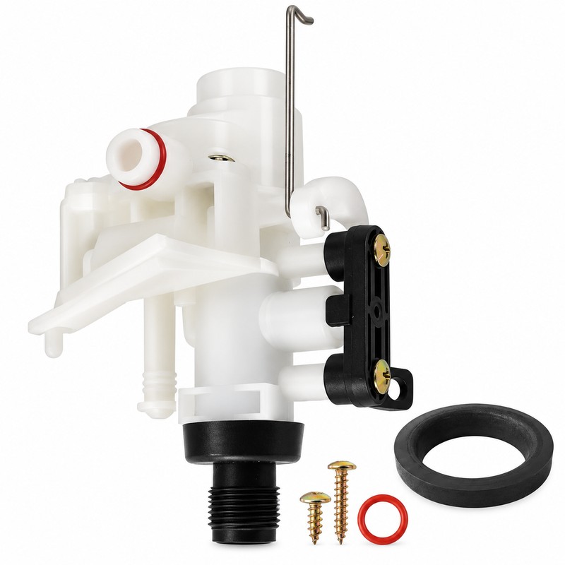 31705 RV Toilet Water Valve Replacement Kit for Thetford Aqua