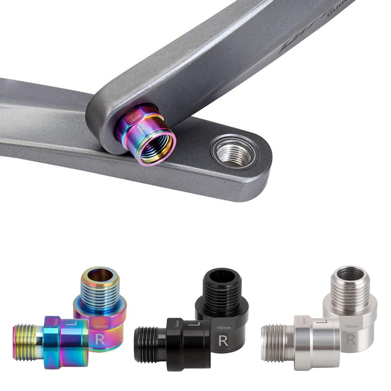 1 Pair Bicycle Pedal Extender, Titanium Alloy Bicycle Pedal Spacer,