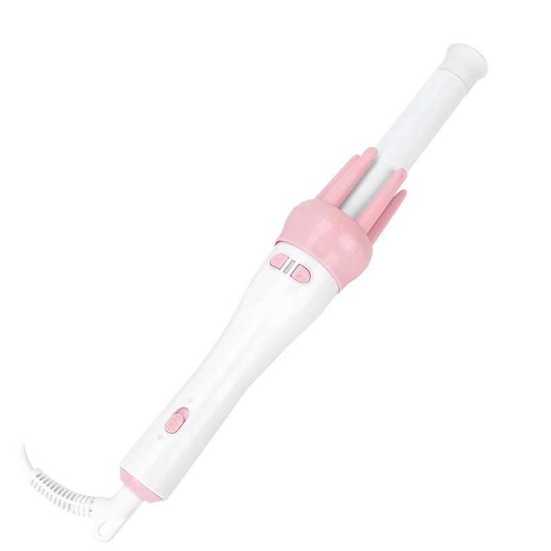 Professional Ceramic Curling Iron Automatic 360° Rotating Hair Curler Electric