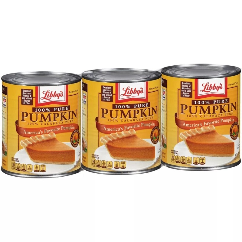 Libby's 100% Pure Pumpkin, 29 Ounce (Pack of 3)