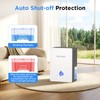 Dehumidifiers for Home, 95 OZ Water Tank Dehumidifier with Drain