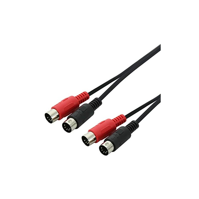 SWAMP Dual MIDI Cable - 2 Channel - 5pin DIN