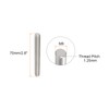 Rebower 10 Pcs Full Thread 304 Stainless Steel Full Thread