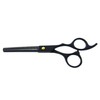 Estuche De Tijeras Para Estilista Barber Peluquero Aashta 6" (Negro)
