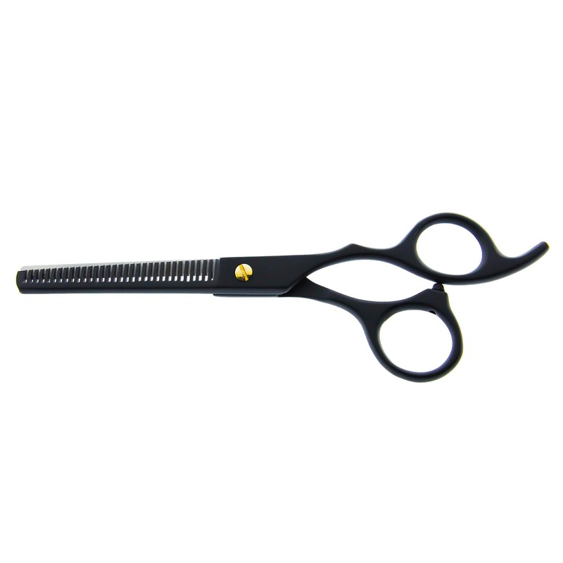 Estuche De Tijeras Para Estilista Barber Peluquero Aashta 6" (Negro)