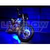 LEDGlow 6pc Advanced Blue LED Motorcycle Accent Neon Underglow Lighting