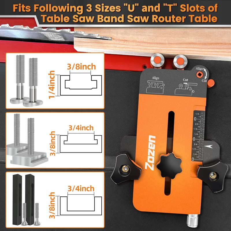 Thin Rip Jig + Feather Boards for Table Saw Jig